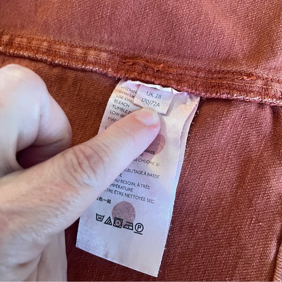 We The Free Terracotta Mini Skirt with Zipper - Picture 3 of 6